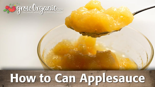 How to Make & Can Applesauce - Grow Organic