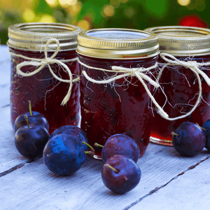 How to Make Organic Plum Jam