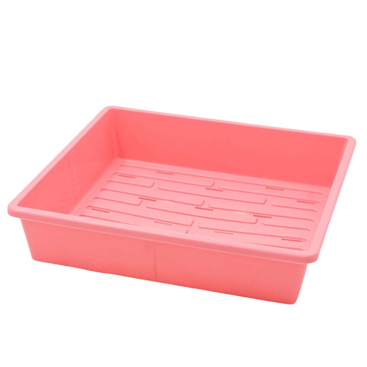 1010 Trays 2.5" Deep Trays Extra Strength 10 Trays / Pink / With Hole Bootstrap Farmer