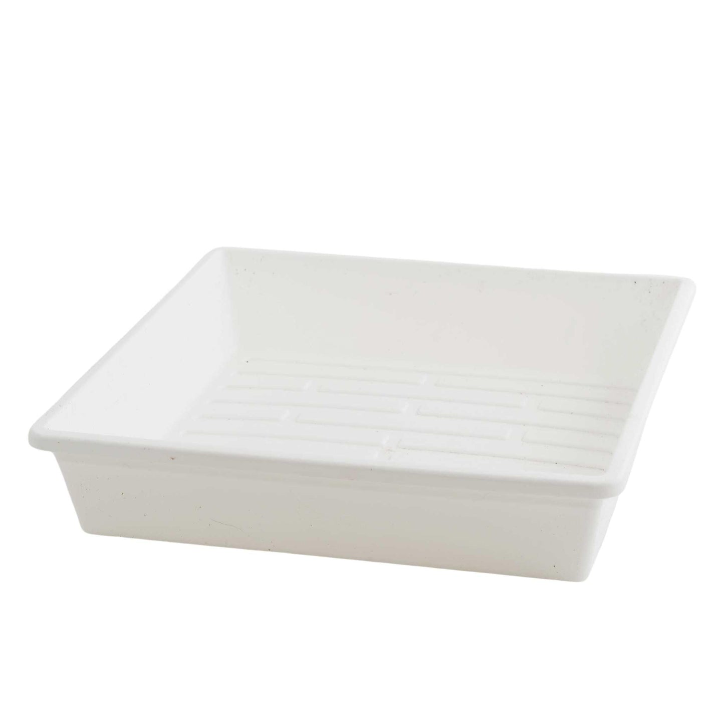 1010 Trays 2.5" Deep Trays Extra Strength 10 Trays / White / With Hole Bootstrap Farmer