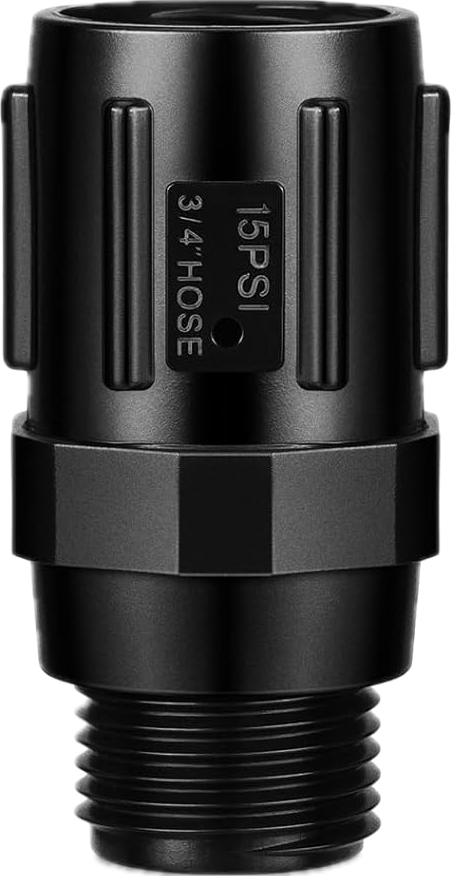 15 PSI Pressure Regulator Medium Flow 3/4" FHT x MHT Grow Organic