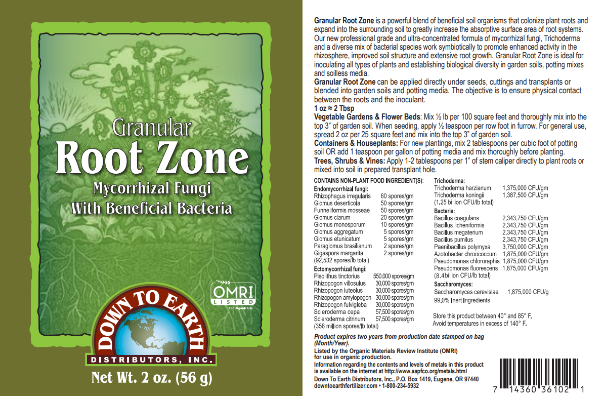 Organic Granular Root Zone 2 oz Grow Organic