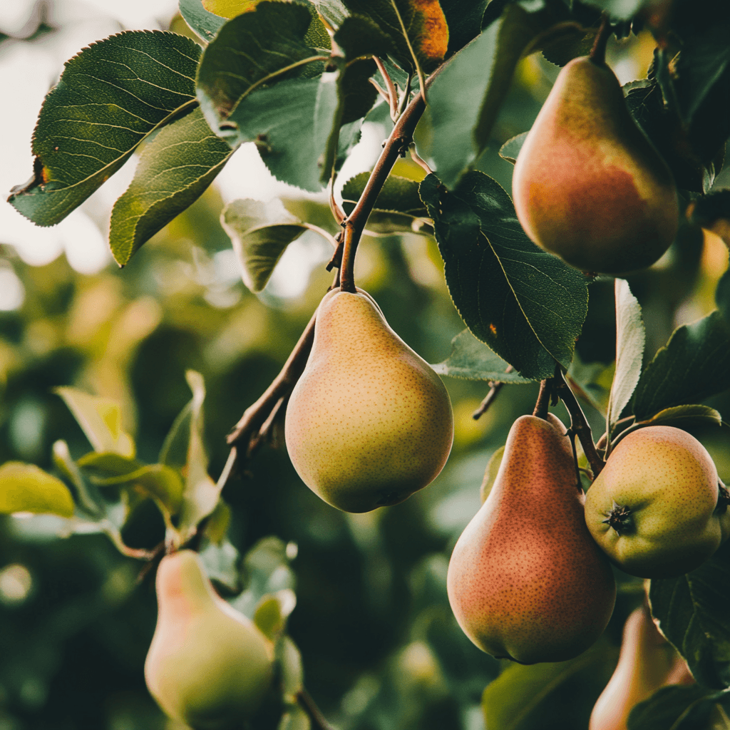 Disease Resistant Pears, 3 on 1 Multiple Grafted Fruit Tree Grow Organic