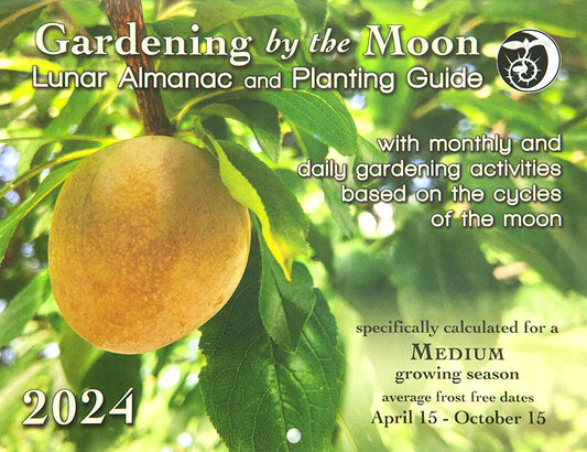 Garden by the Moon Calendar 2024 Front side