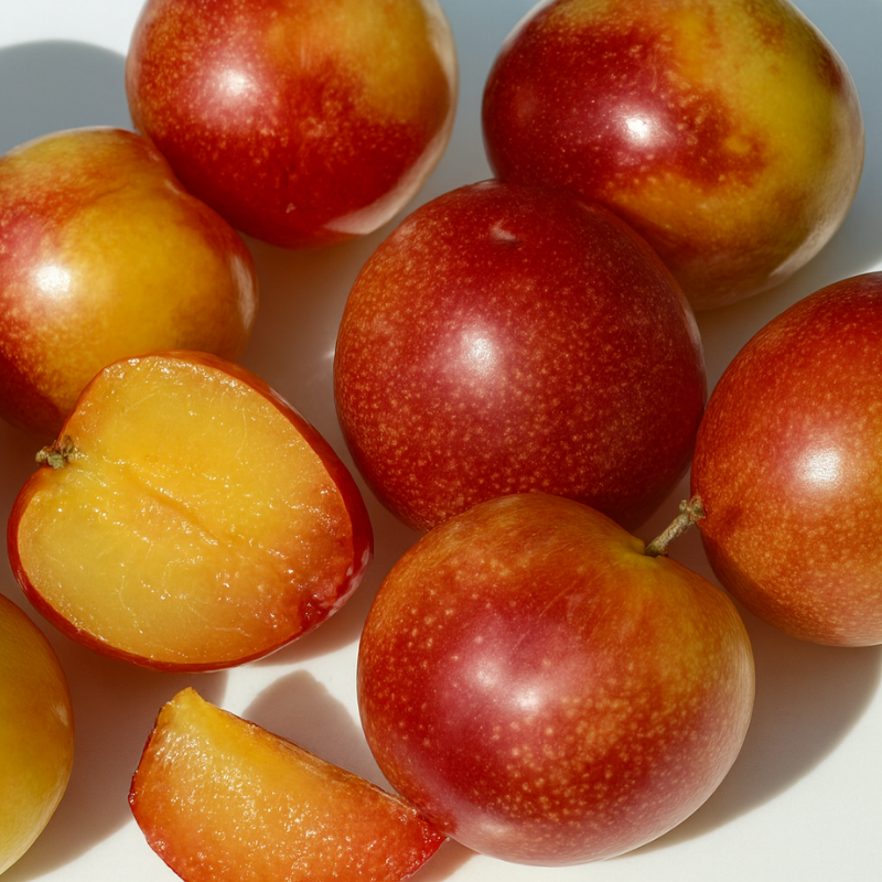 Japanese Plum, 3 on 1 Multi Grafted Fruit Tree Grow Organic