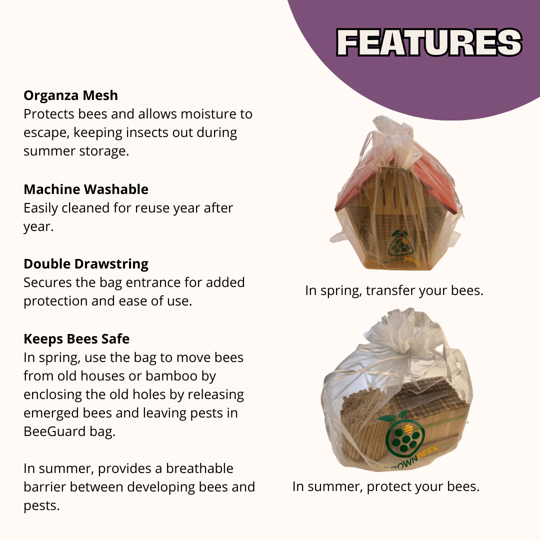 Spring Total Accessories Package for Mason Bees CrownBees