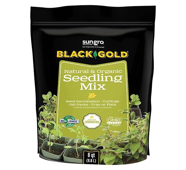 Sungro Black Gold Seedling Mix (8qt) Black Gold