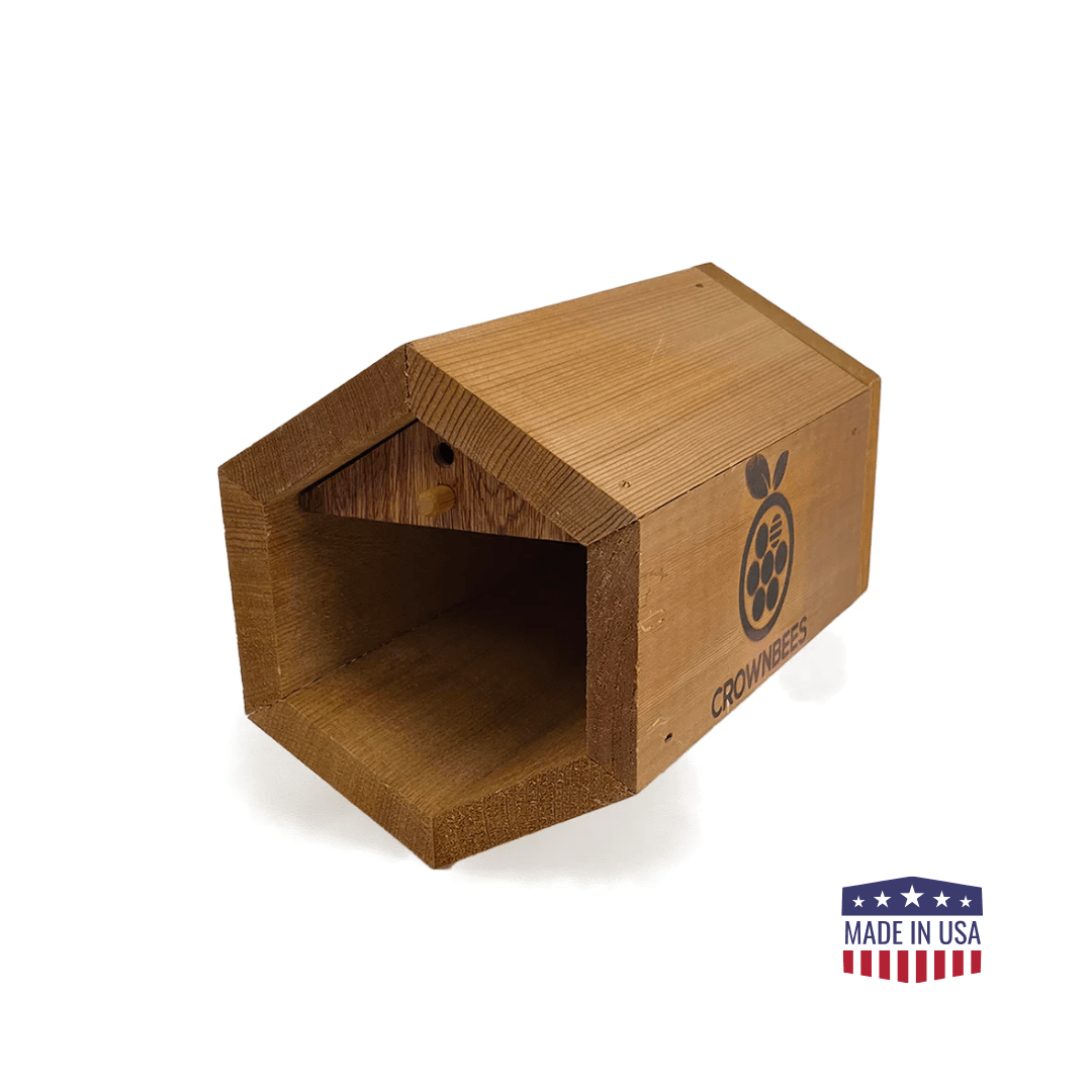 Cabana Bee House - Small Hex CrownBees