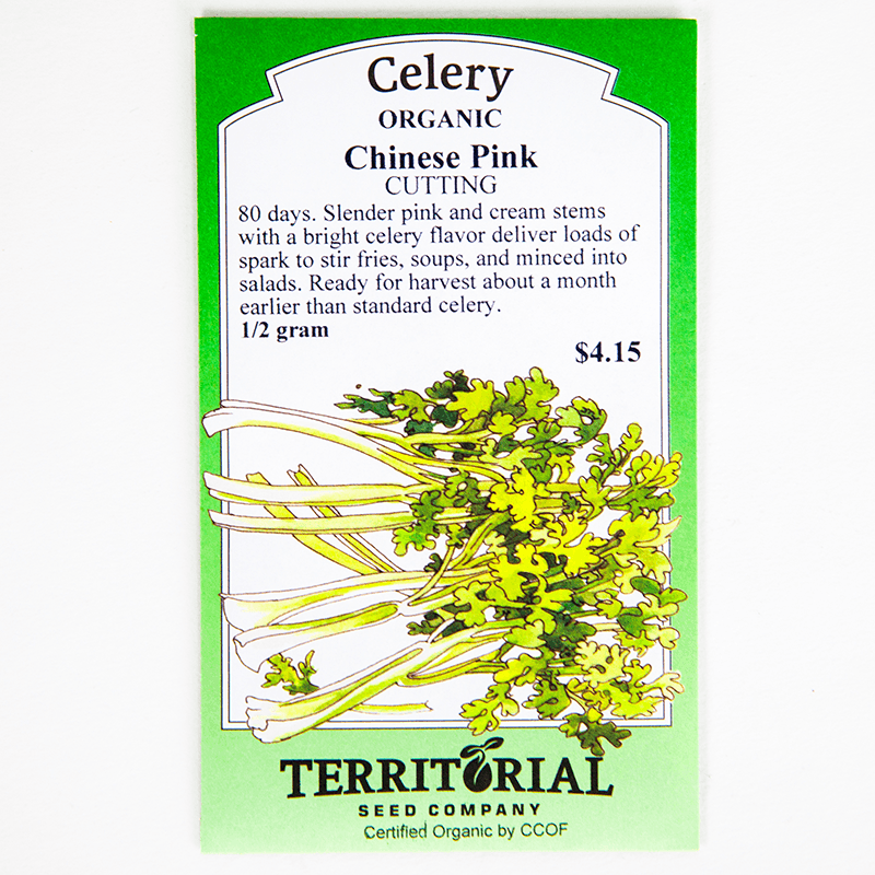Chinese Pink Celery Territorial Seed Company