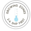 Growing Zones 2-6 ship first trust badge