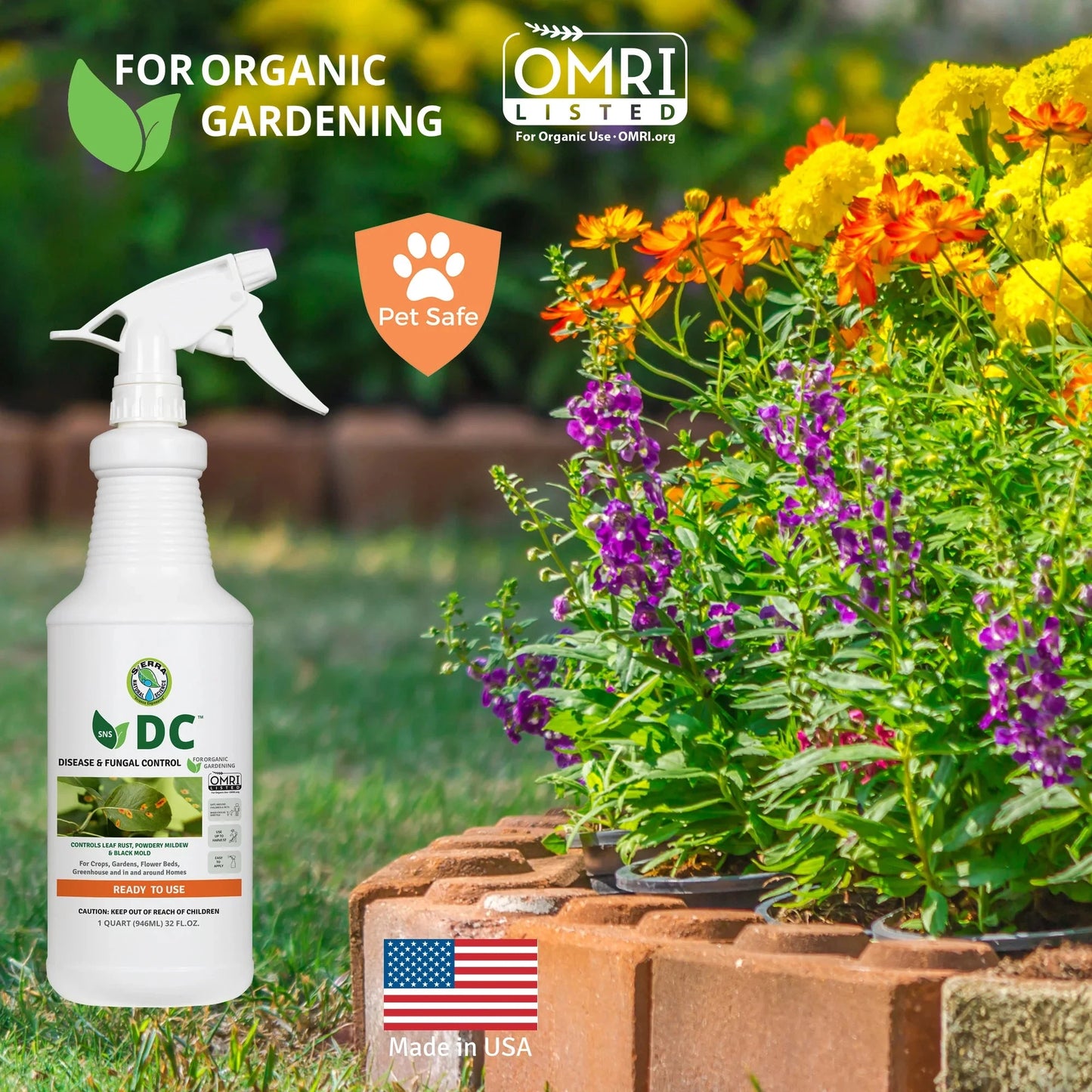 Organic Disease & Fungal Control RTU 32 oz Grow Organic
