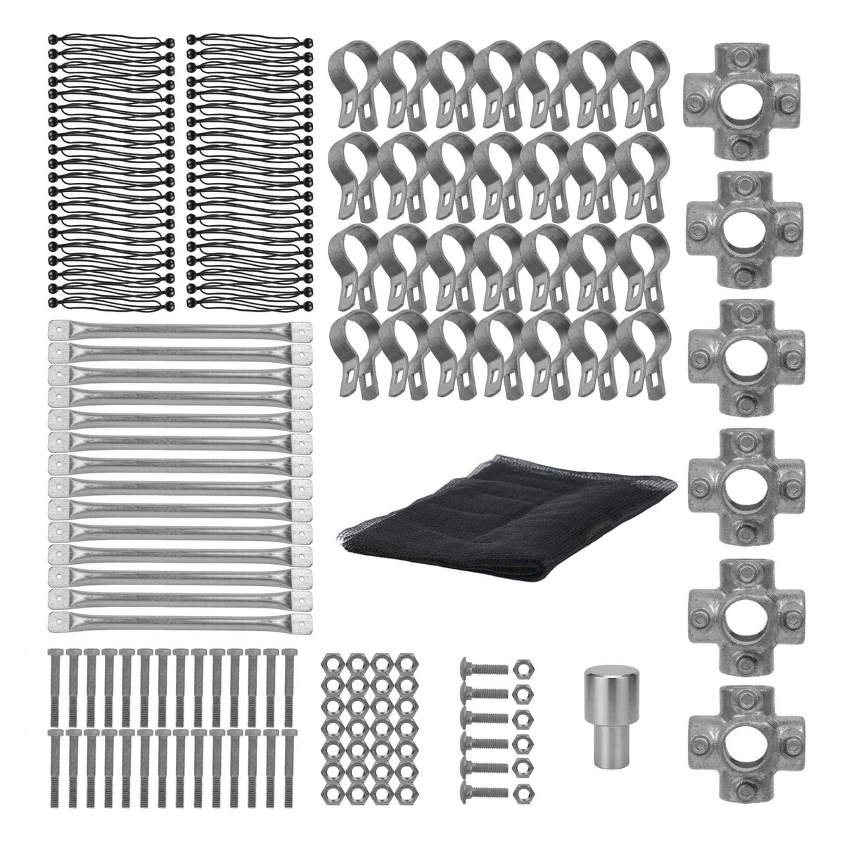 DIY Shade Structure Kit 10' x 20' Bootstrap Farmer