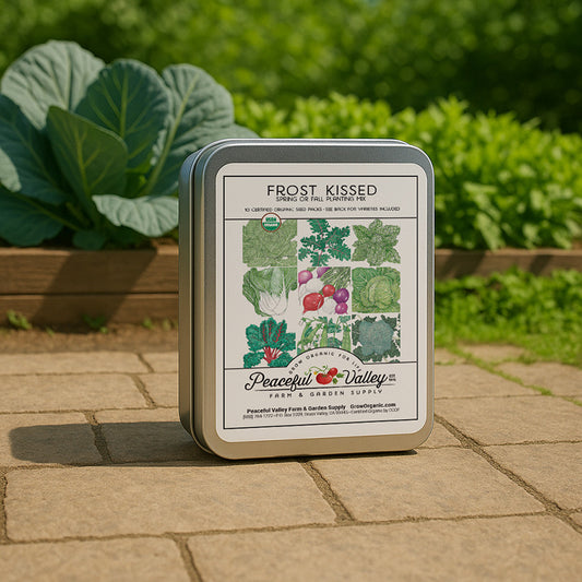 Gift Seed Tin - Frost Kissed Collection Peaceful Valley