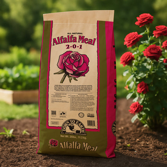 Alfalfa Meal (25 lb Bag) Down to Earth