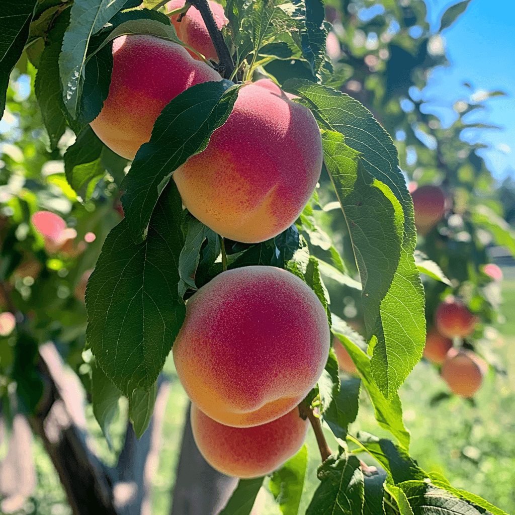Elberta Peach Tree Grow Organic