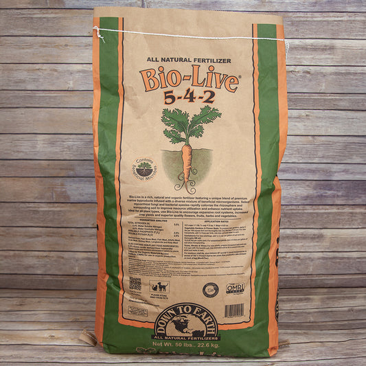 Down to Earth Bio-Live Fertilizer (50 lb) Down to Earth