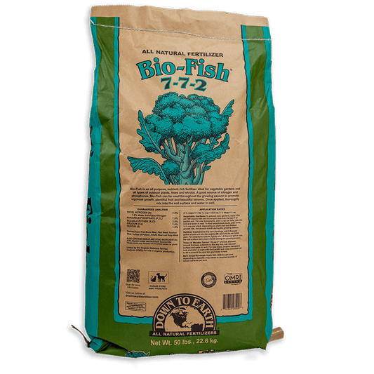 Bio-Fish All Purpose 7-7-2 Fertilizer (50 lb) Down to Earth