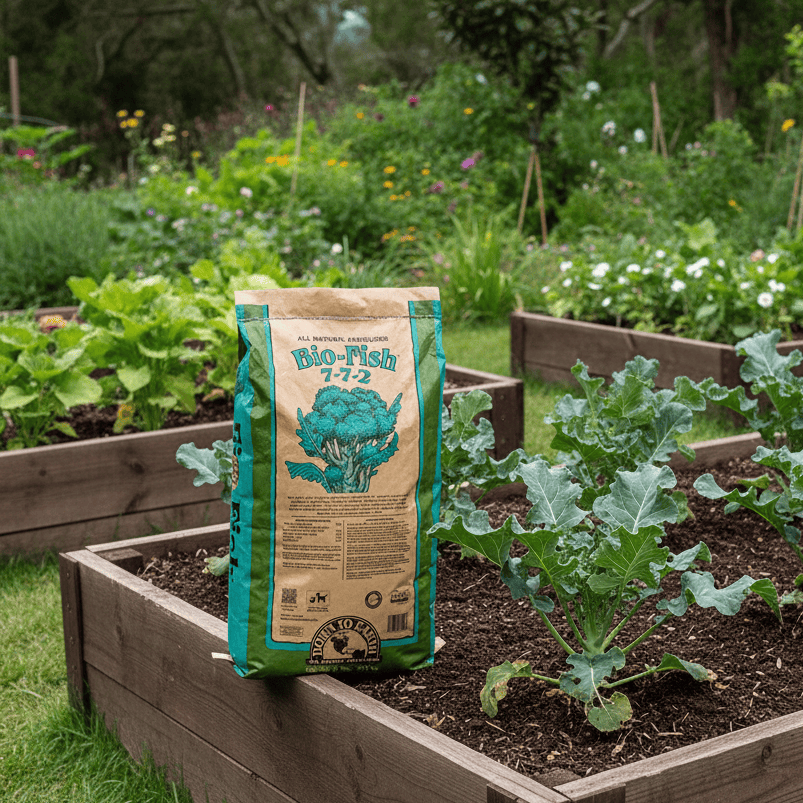 is fish fertilizer good for vegetable plants Bio-Fish All Purpose 7-7-2 Fertilizer (50 lb)