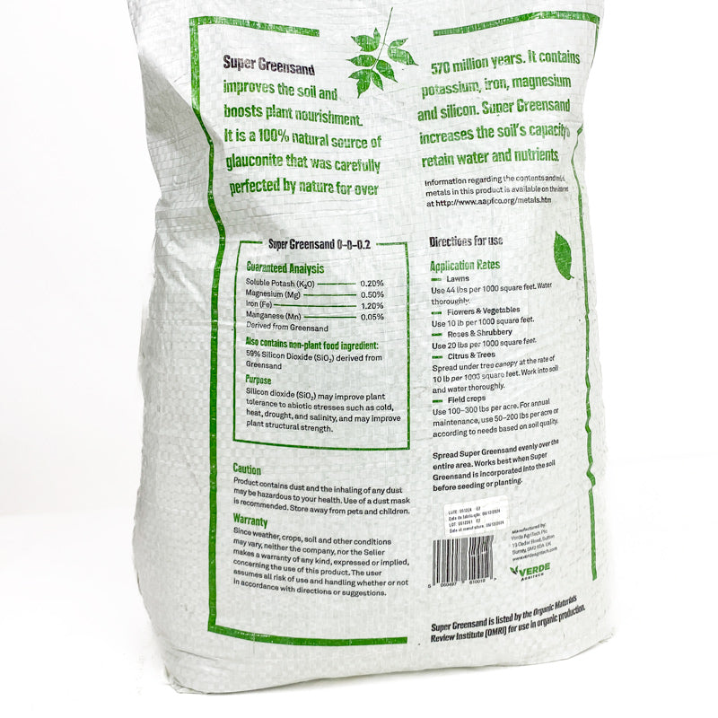 Super Greensand Micronized (44 lb) Grow Organic