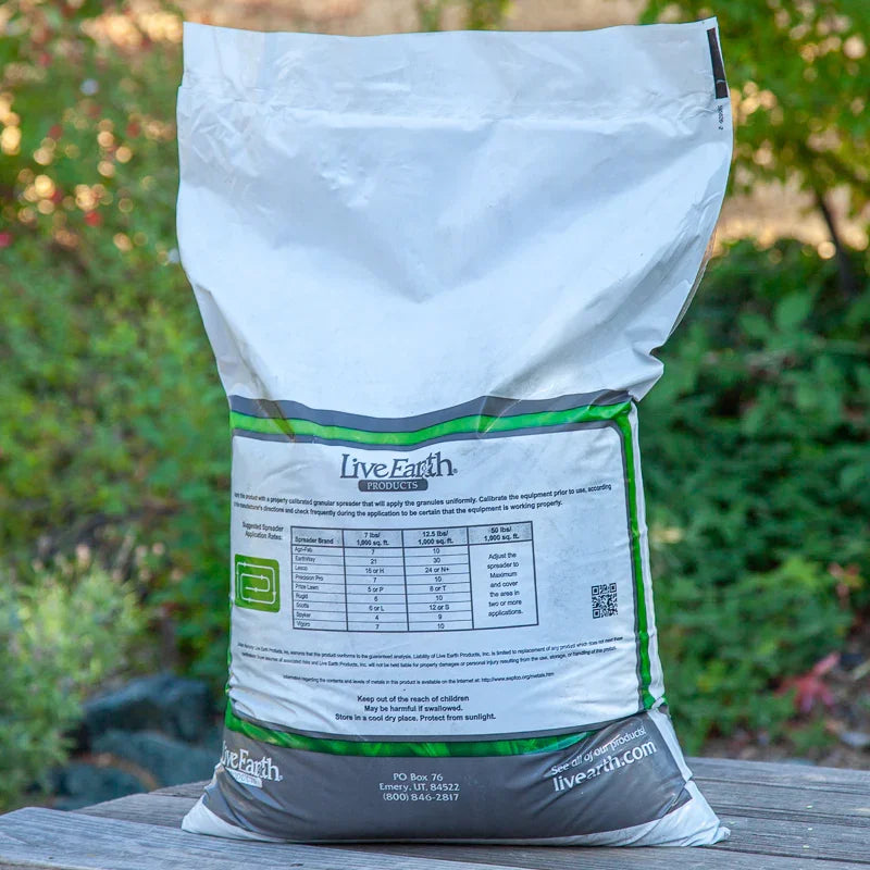 Organic Live Earth Humates Granular 50lbs Grow Organic