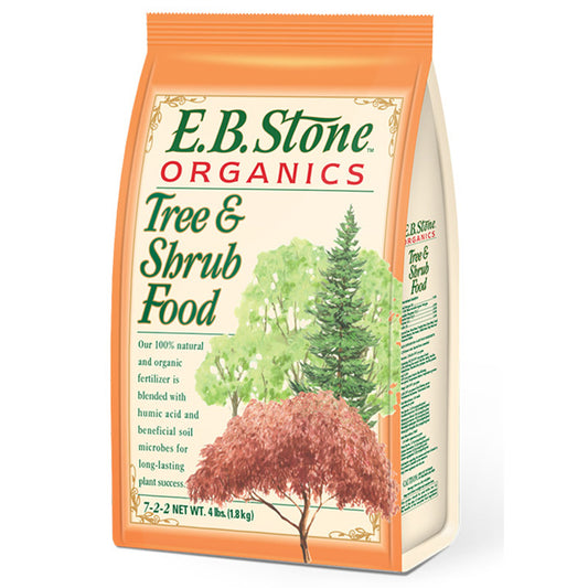 E.B.Stone Organics Tree & Shrub Food 7-2-2 (4lbs)