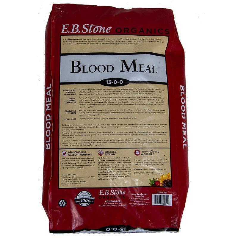 Blood Meal 13-0-0 (12 lb bag) EB Stone