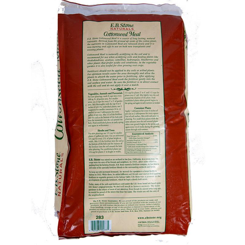 Cottonseed Meal 6-2-1 (15 lb bag) EB Stone