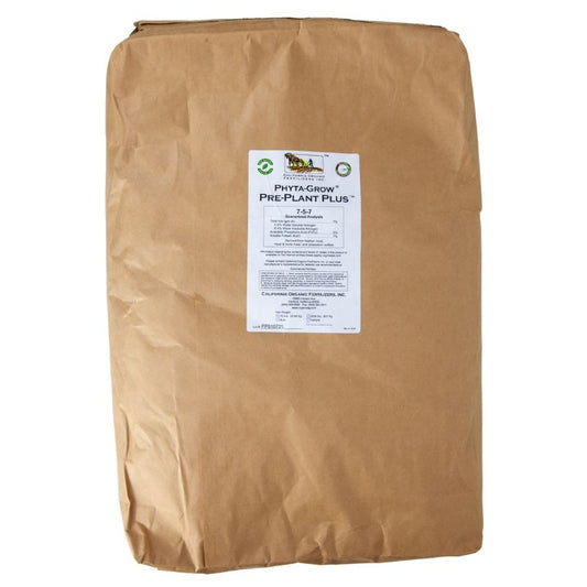 Pre-Plant Plus 7-5-7 (50 lb) California Organic Fertilizer