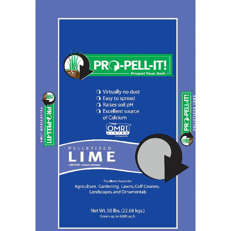Organic Pelletized Lime (50lbs) Pro Pellit