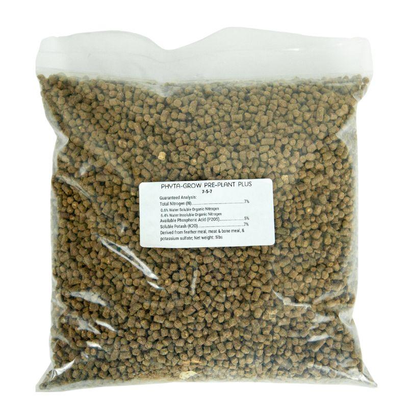 Pre-Plant Plus 7-5-7 (5 lb bag) Grow Organic