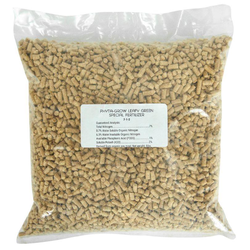 Phyta-Grow Leafy Green Special Fertilizer 7-1-2 (5 lb bag) Grow Organic