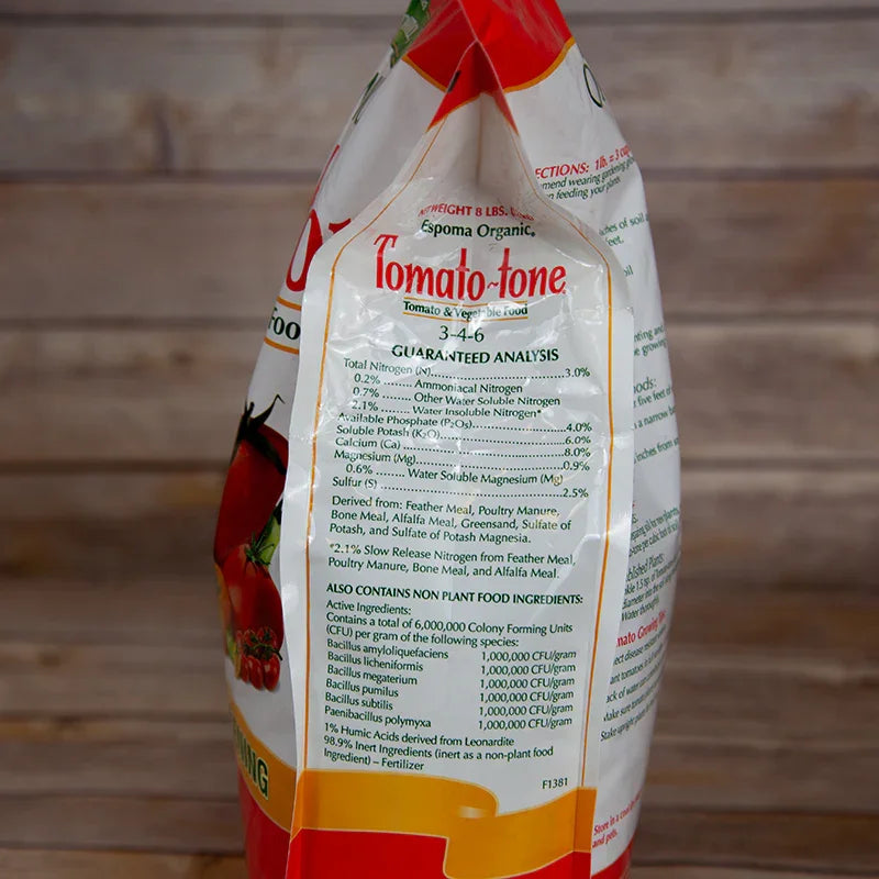 Espoma Organic Tomato-Tone 3-4-6 (8lbs) Espoma