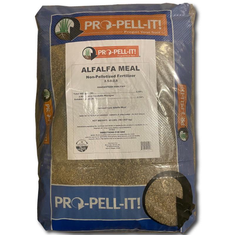 Organic Alfalfa Pellet Crumble-Coarse (40 lb) Pro Pellit