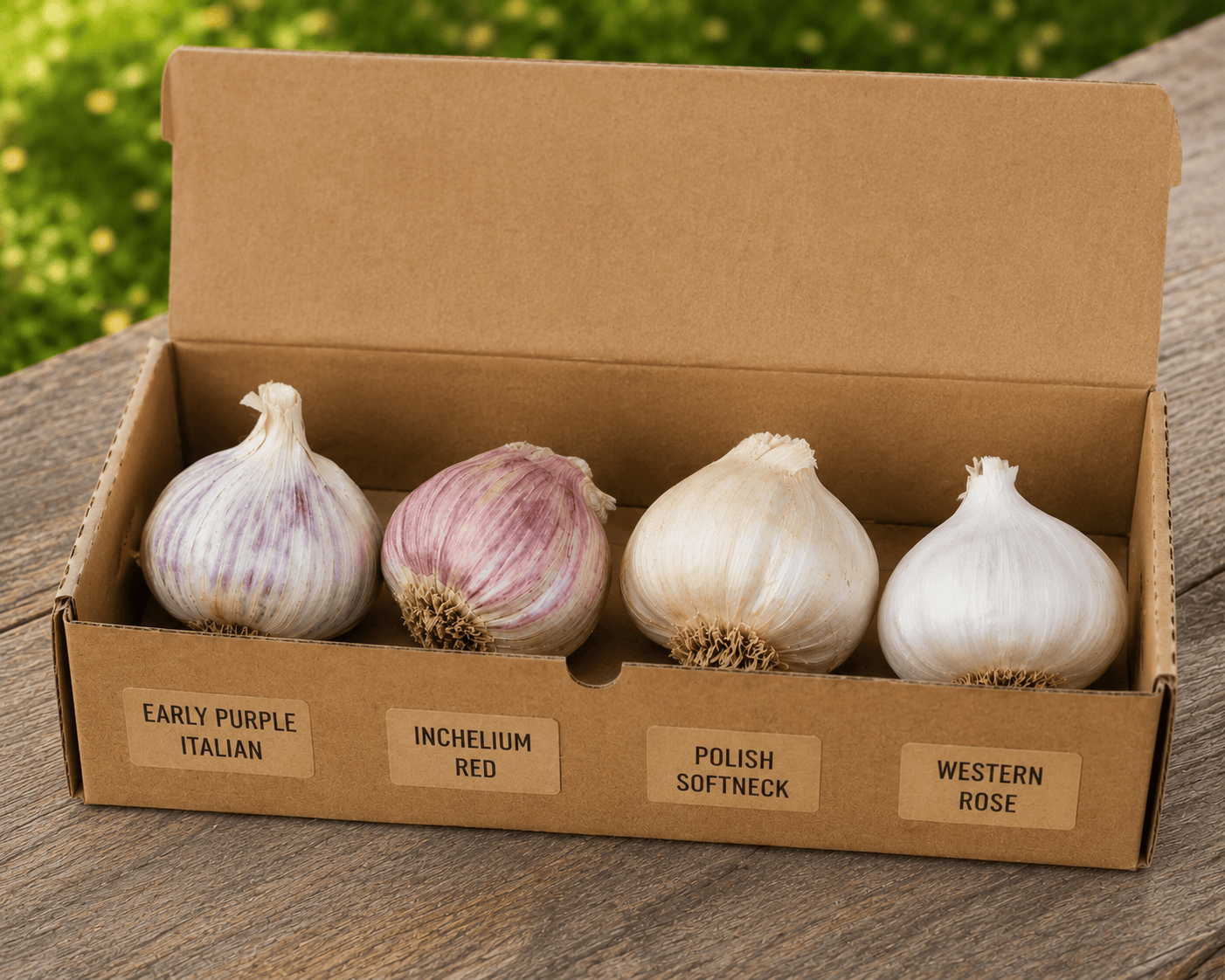 Gourmet Softneck Garlic Sampler Set Grow Organic