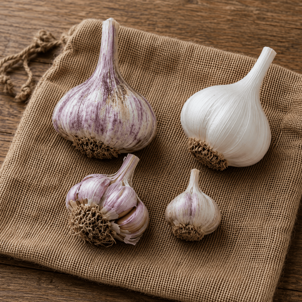 Gourmet Hardneck Garlic Sampler Set Grow Organic