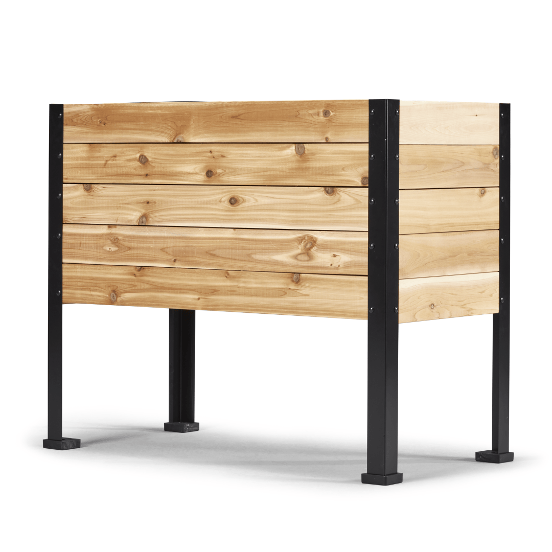 Platform Feet Cedar Planters