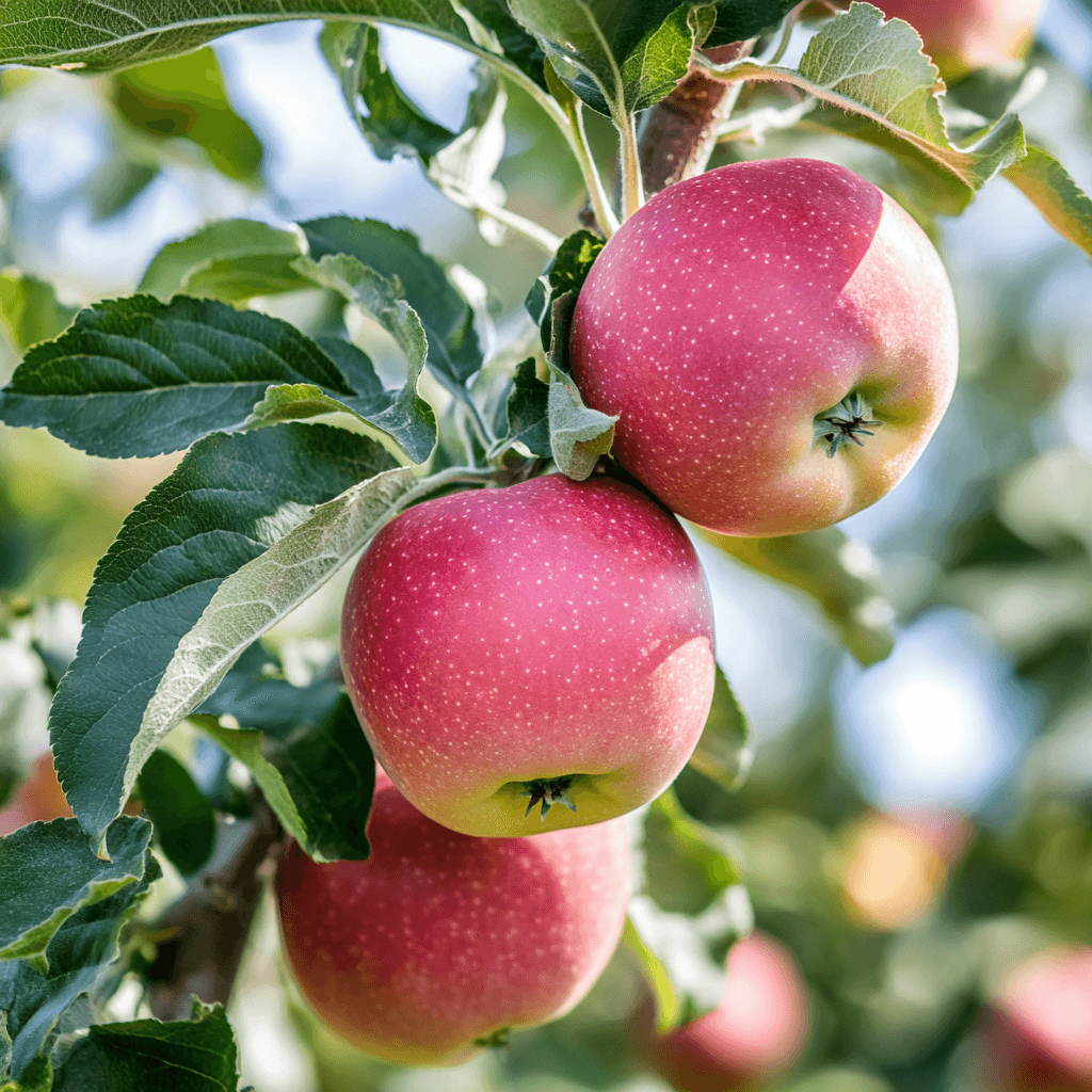 Fuji Red Apple Tree Grow Organic