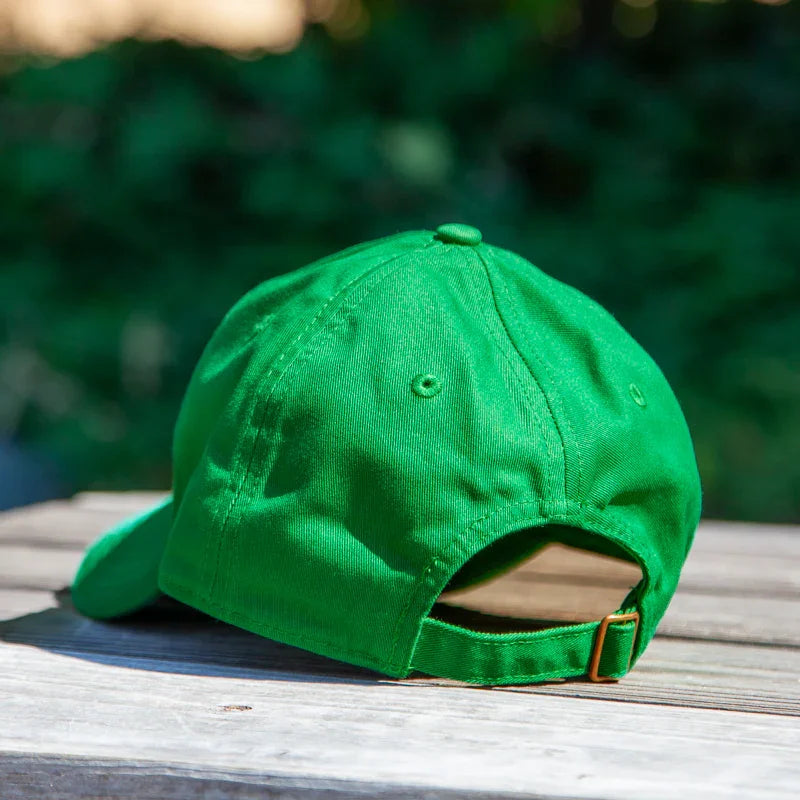 Peaceful Valley Organic Green Cotton Ball Cap Peaceful Valley