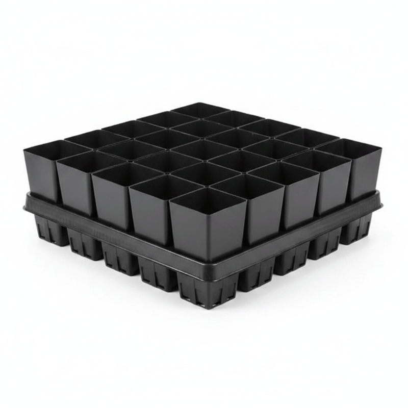 A Case of 435 (2.38" X 2.38" X 5") Band Pots PV Drop Ship