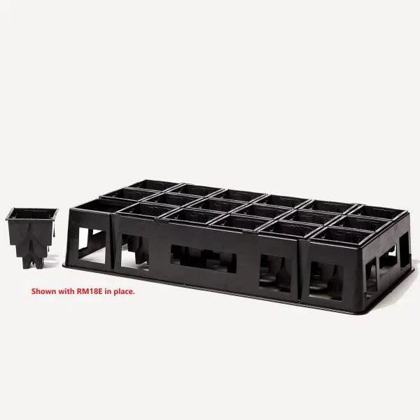 3.2" Square Pot Shuttle Tray PV Drop Ship