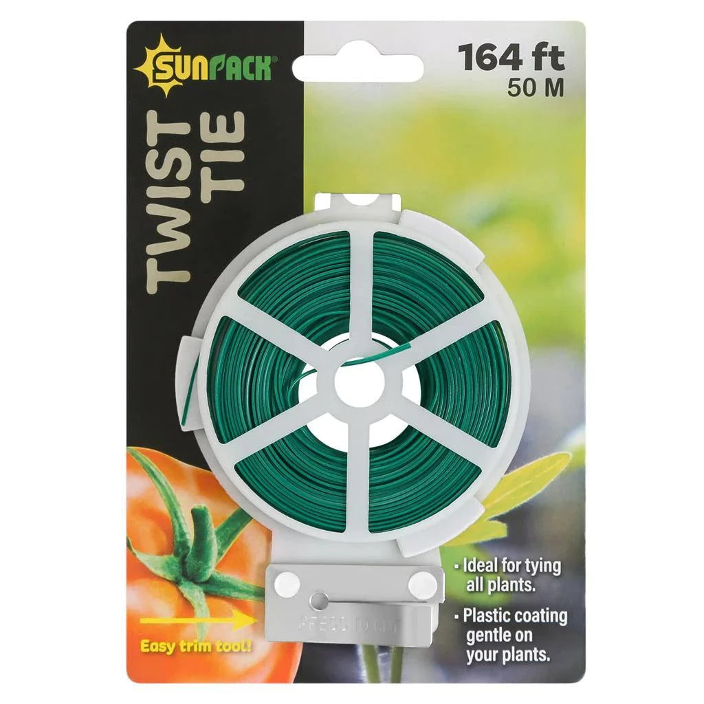 Twist Tie with Cutter 164' Grow Organic