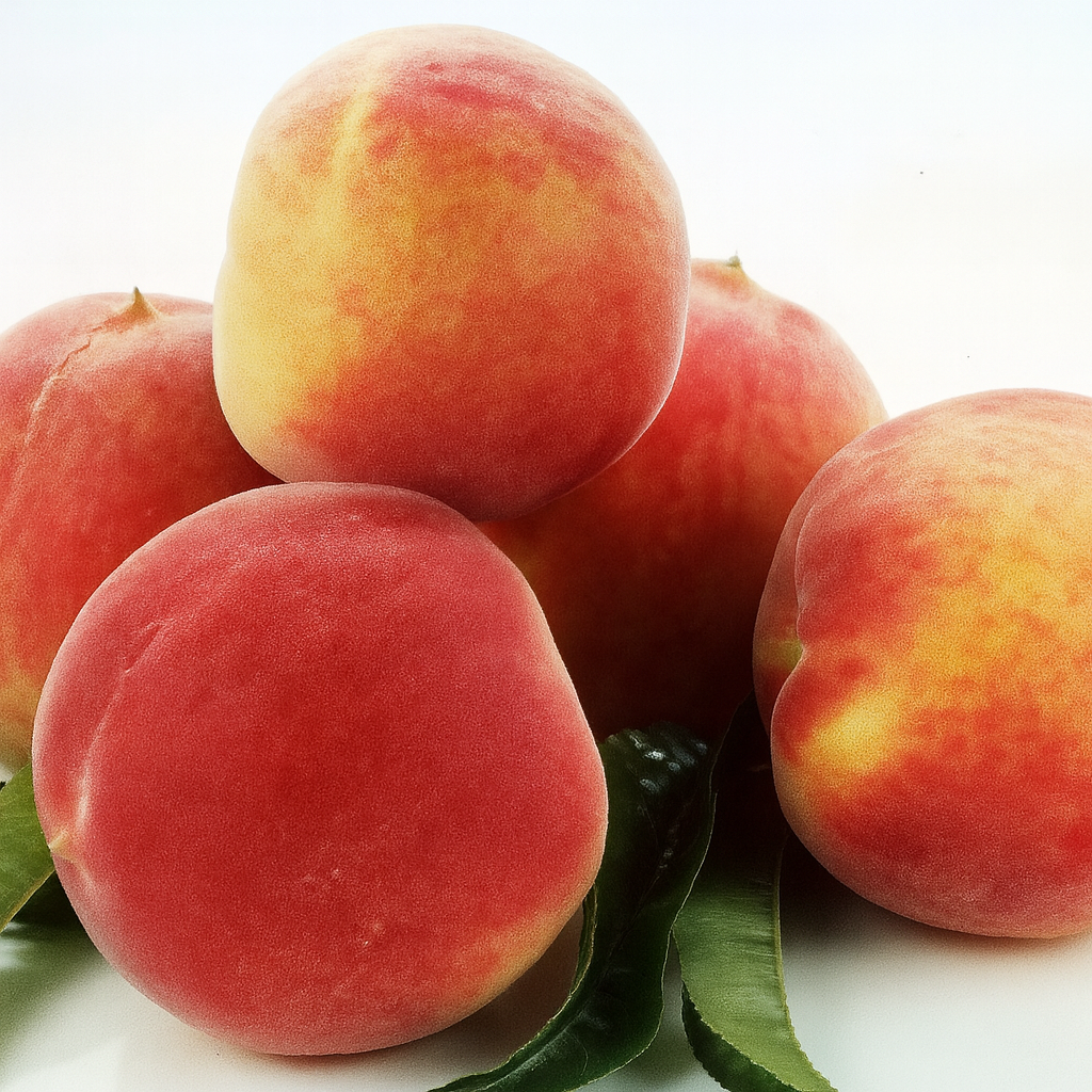 California Peach, 3 on 1 Multi Grafted Fruit Tree Grow Organic