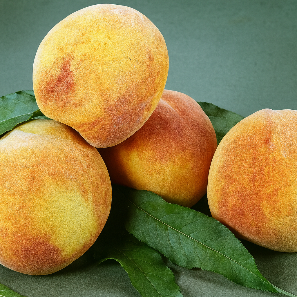 California Peach, 3 on 1 Multi Grafted Fruit Tree Grow Organic