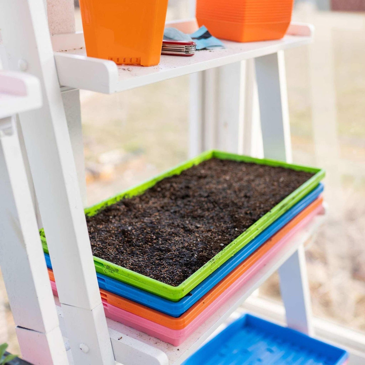 1020 Microgreen Trays Shallow Extra Strength Bootstrap Farmer