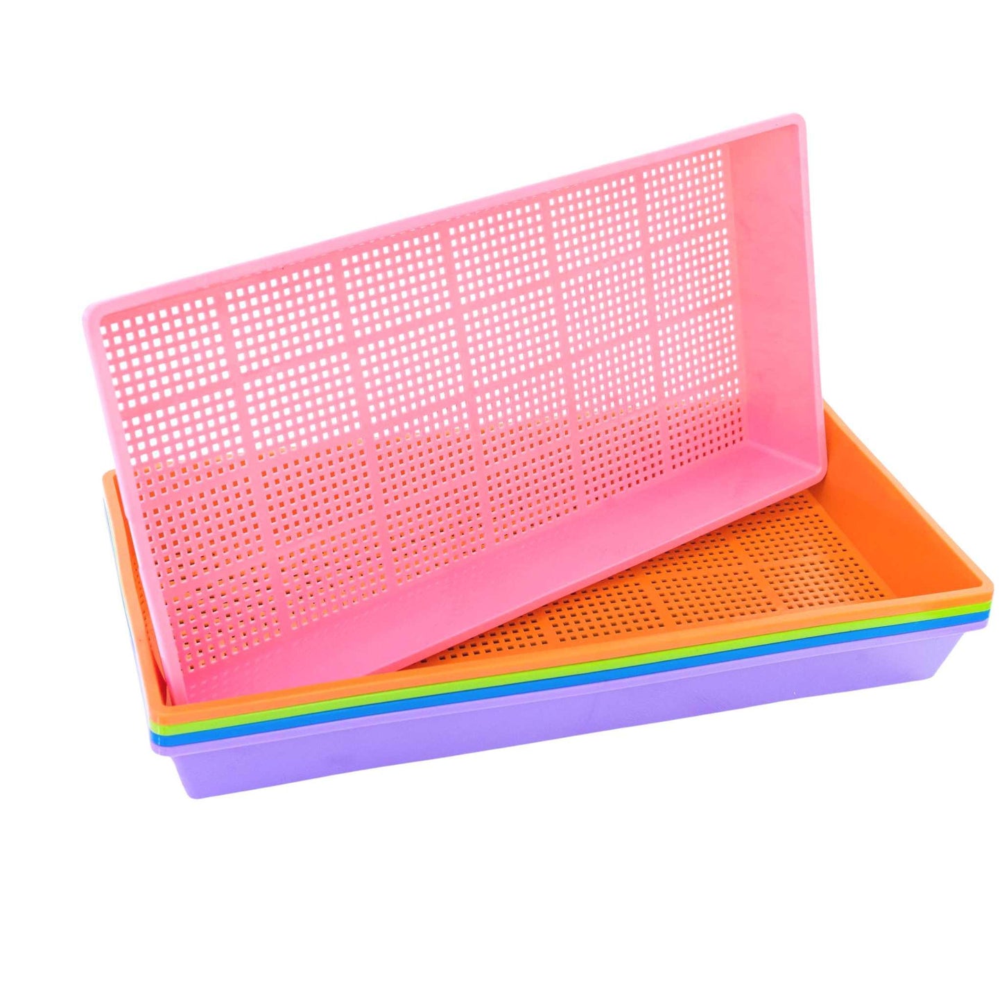 1020 Mesh Extra Strength Tray - 2.5" Deep 5 Trays / Multi-Color Bootstrap Farmer