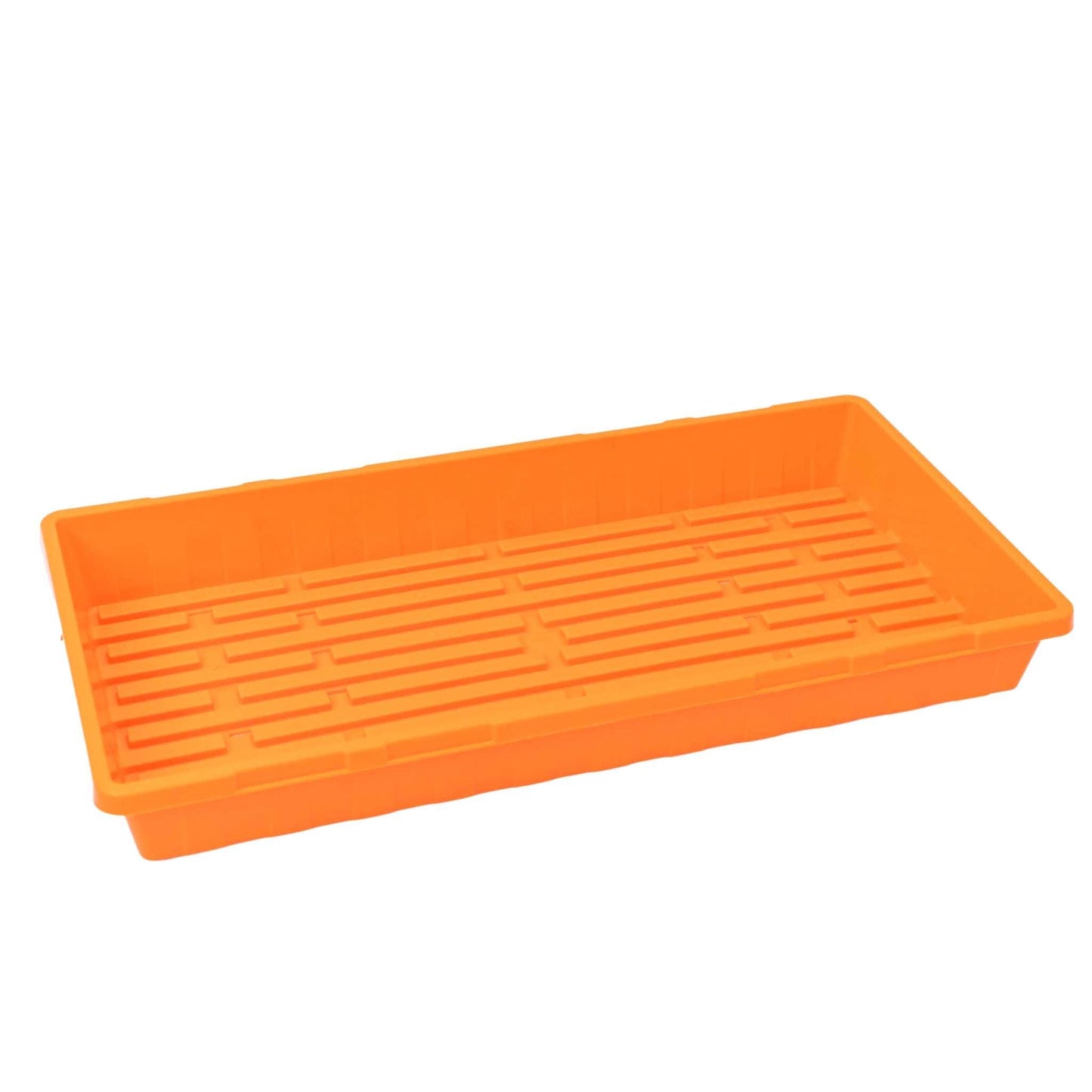 1020 Seed Starting Trays Orange / 10 Trays / No Holes Bootstrap Farmer