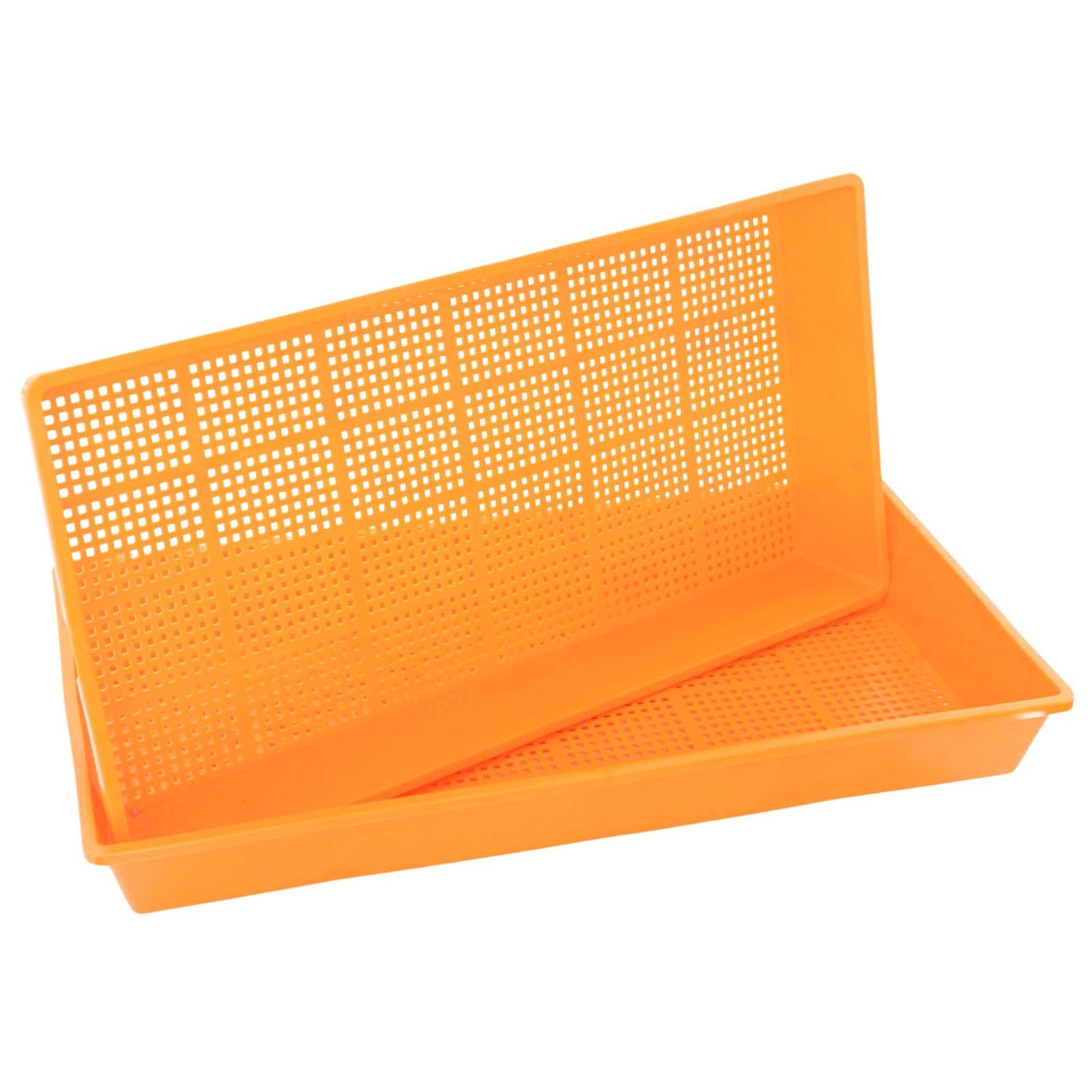 1020 Mesh Extra Strength Tray - 2.5" Deep 1 Tray / Orange Bootstrap Farmer