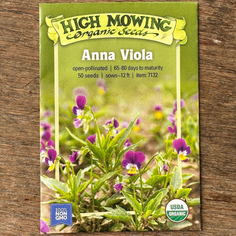 organic plant seeds near me Organic Anna Viola Seeds – Grow Organic
