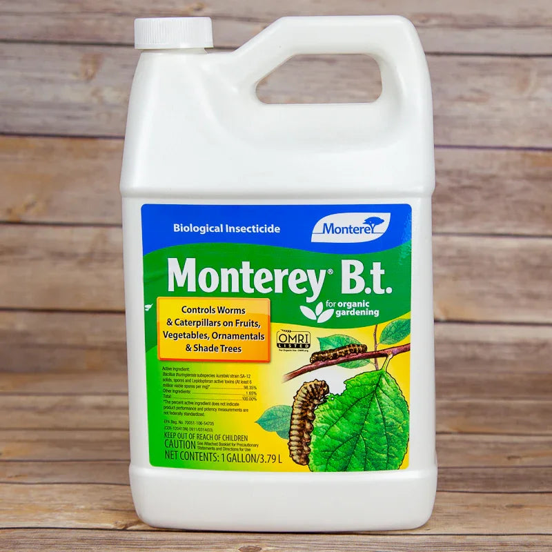bt spray for garden Monterey B.t. Concentrate (Gal)