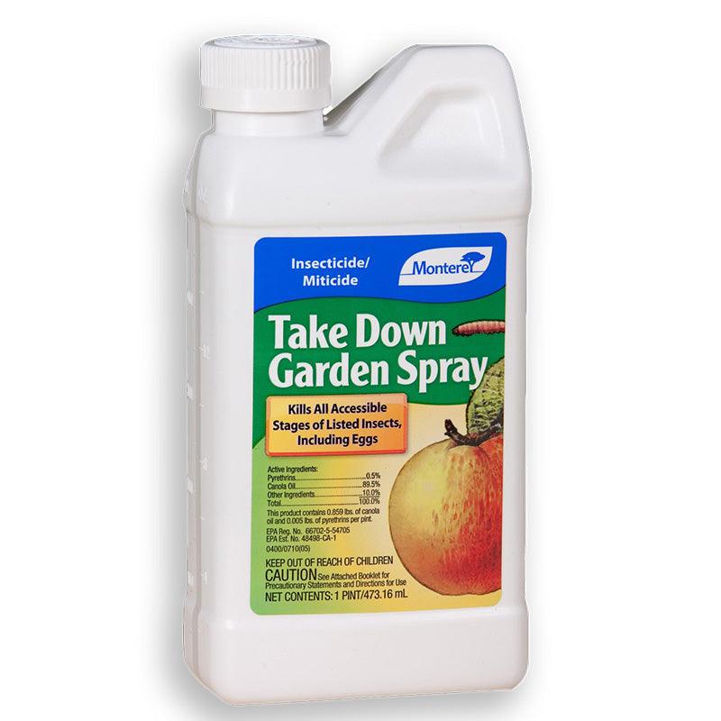 Monterey Take Down Garden Spray 16 oz Concentrate Monterey